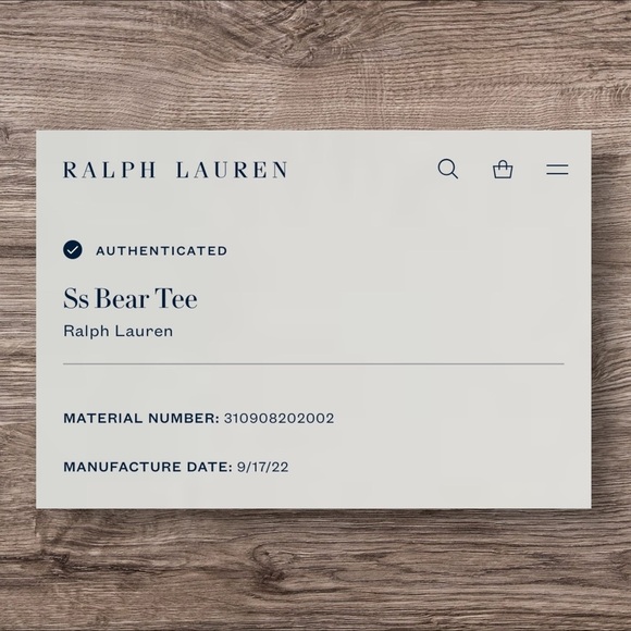 Ralph Lauren 24mo Blue Polo Bear Short Sleeve Tee, exlt cndtn. Ofrswlcome! - Picture 4 of 8